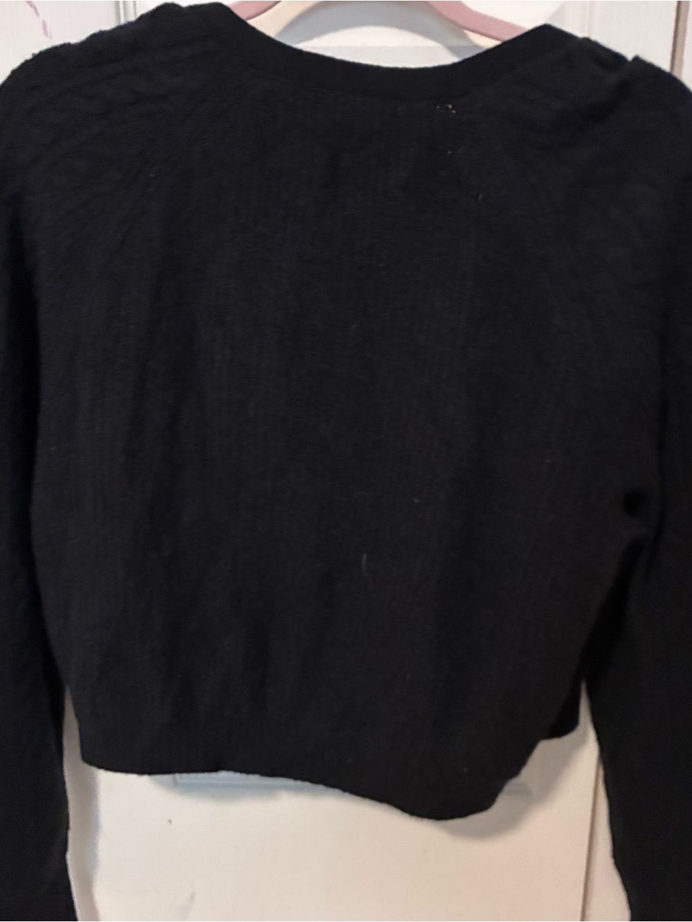 J. Crew Black Cable-Knit Sweater Tank and Cardigan Set NWT - Picture 9 of 9